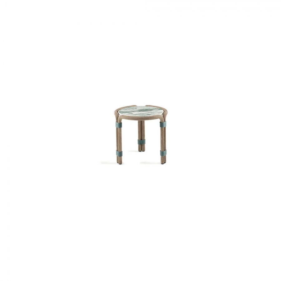 Masuta de cafea pentru exterior 43,5x42 cm, Ethimo, Rotin